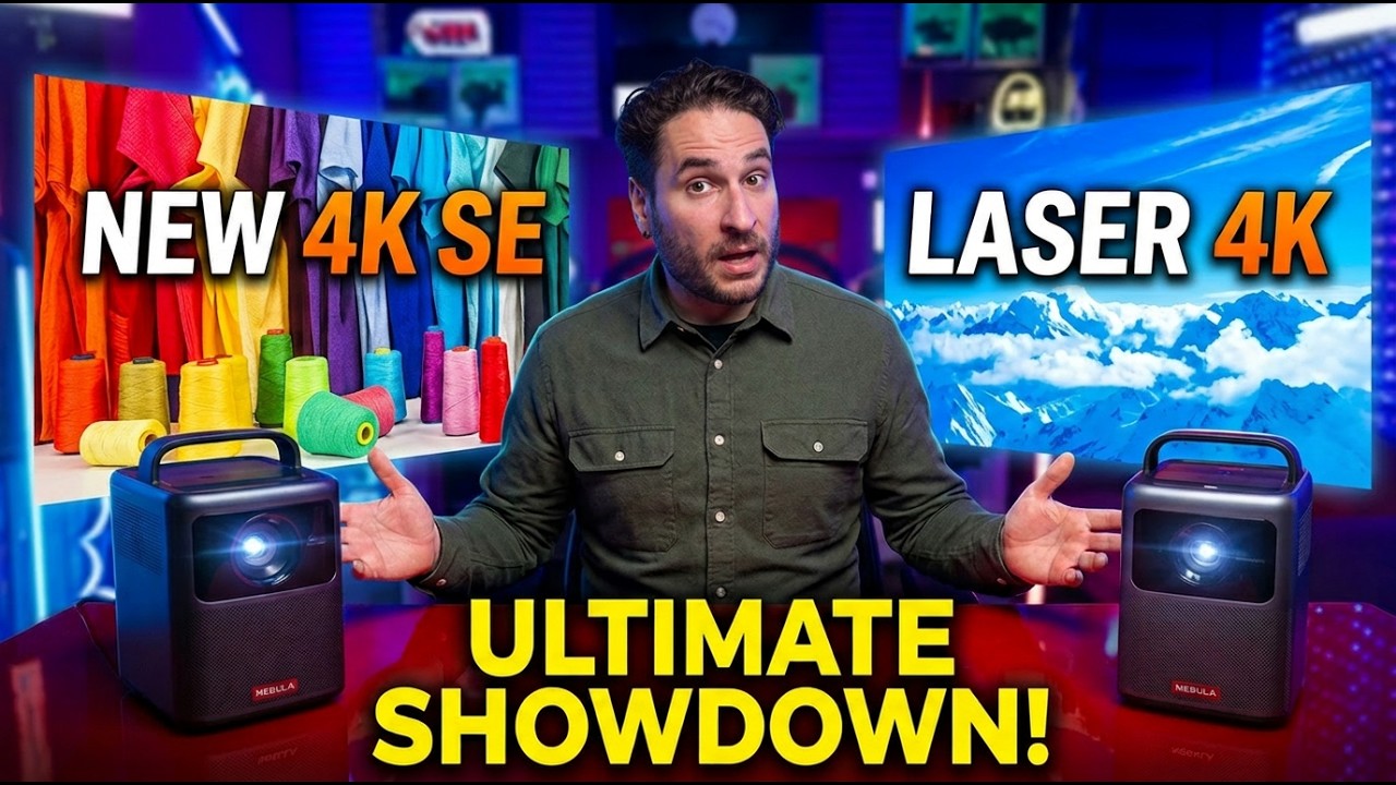 NEBULA Cosmos 4K SE (VS.) Cosmos LASER 4K (SHOWDOWN!)