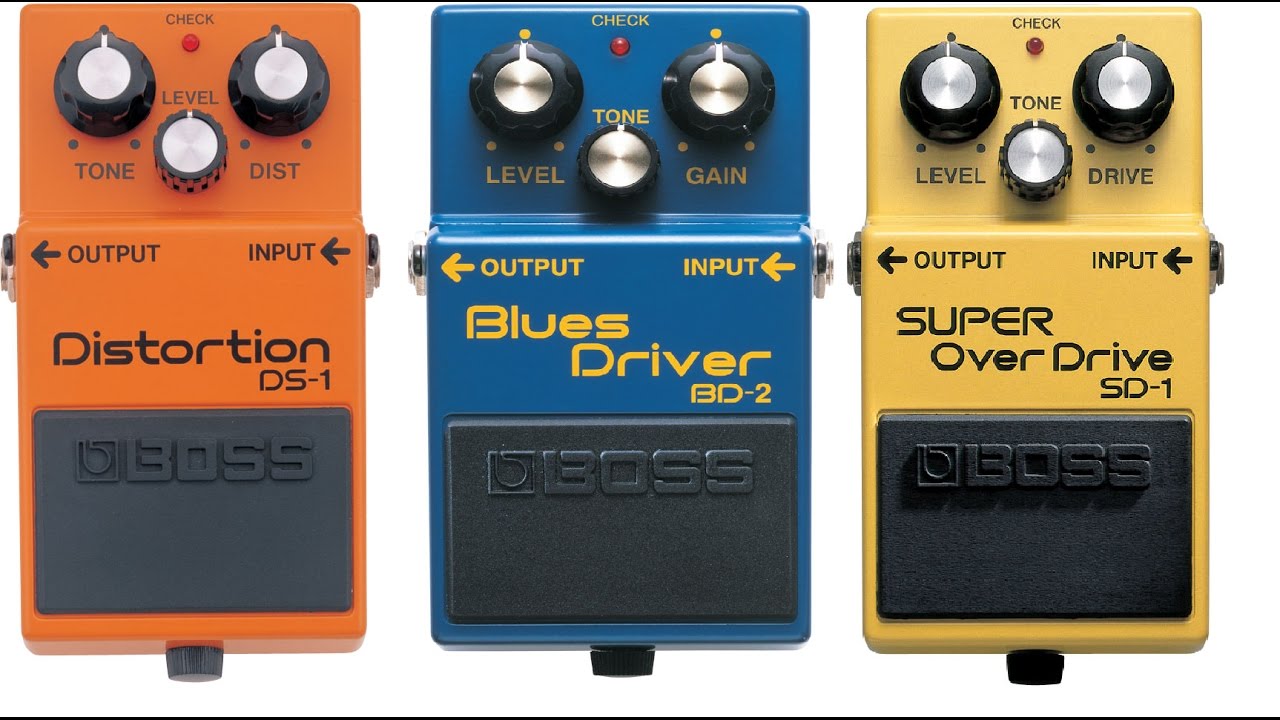 *Boss Pedals УСИЛИВАЮТ усилитель? SD1/DS1/BD2