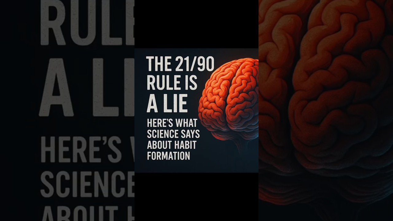 The 21-Day Habit Myth EXPOSED!😳