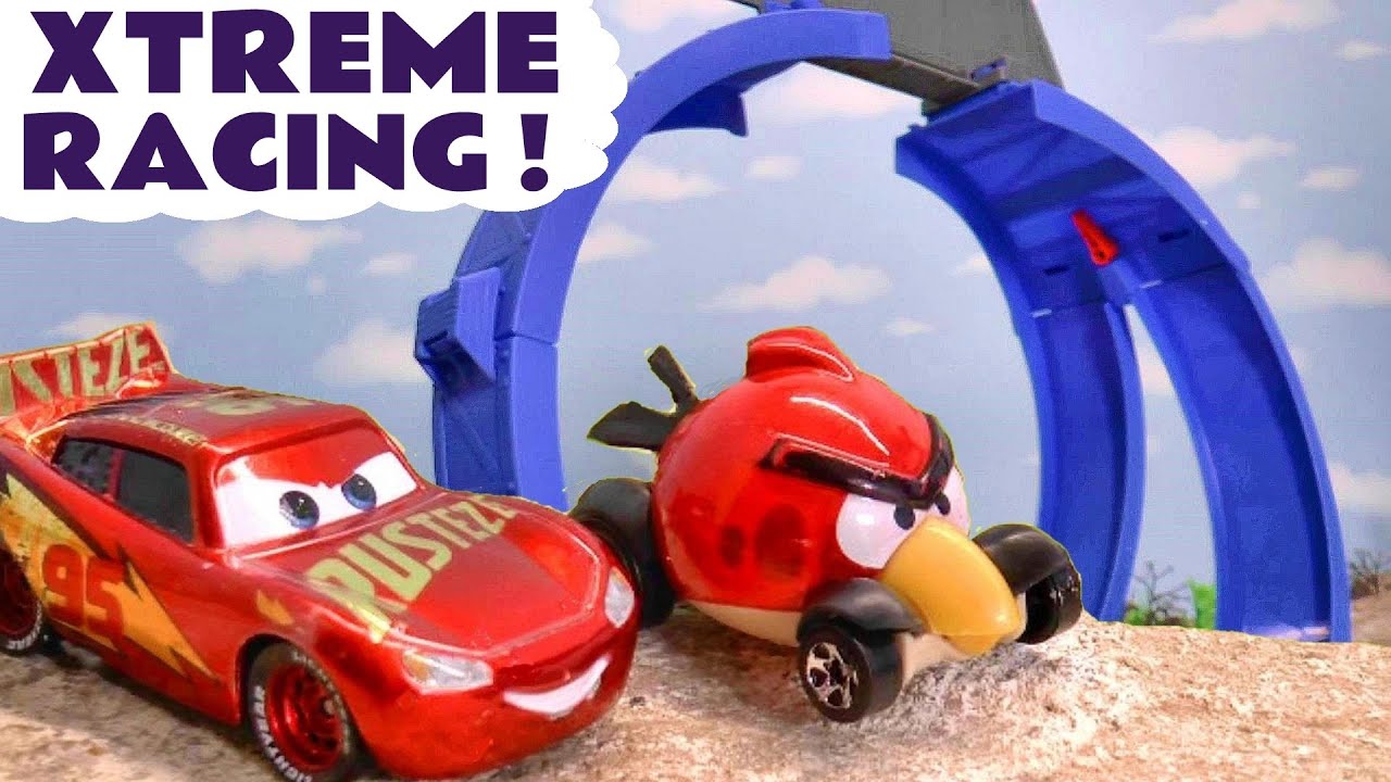 Toy Car Racing With Funny Funlings Cars Stories