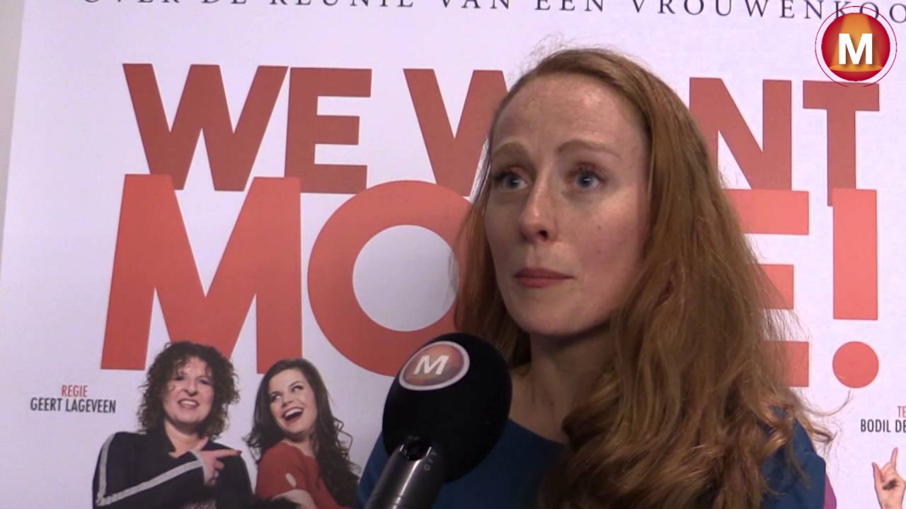 We want more, de perspresentatie.