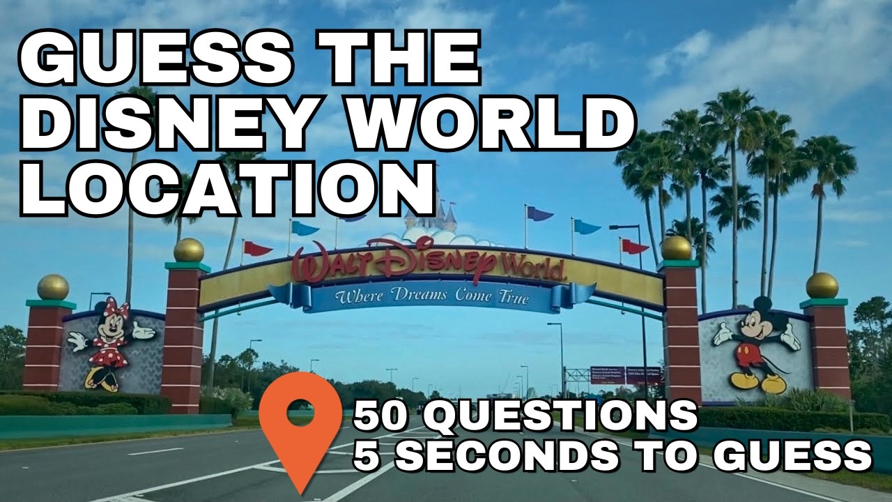 Disney World GeoGuessr Challenge | Can You Guess 50 Locations in 5 Seconds?
