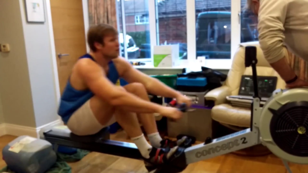 Phil Clapp 500M indoor rowing world record 2017