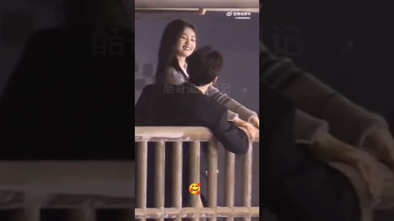 Joseph Zeng and BaiLu while filming for Joseph&rsquo;s song 'Dehors' 💕✨ #bailu #白鹿 #josephzeng #曾舜晞 #feud