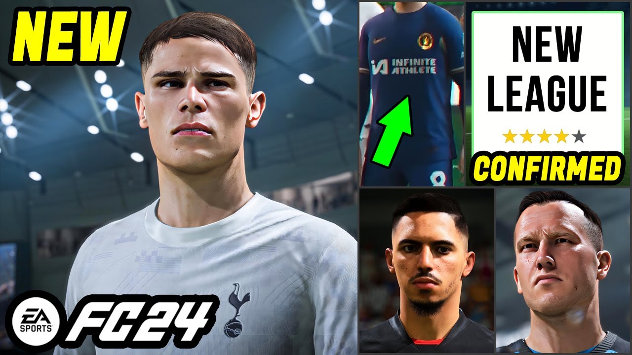 EA SPORTS FC 24 NEWS | NEW CONFIRMED Updates, Real Faces & Licenses ✅