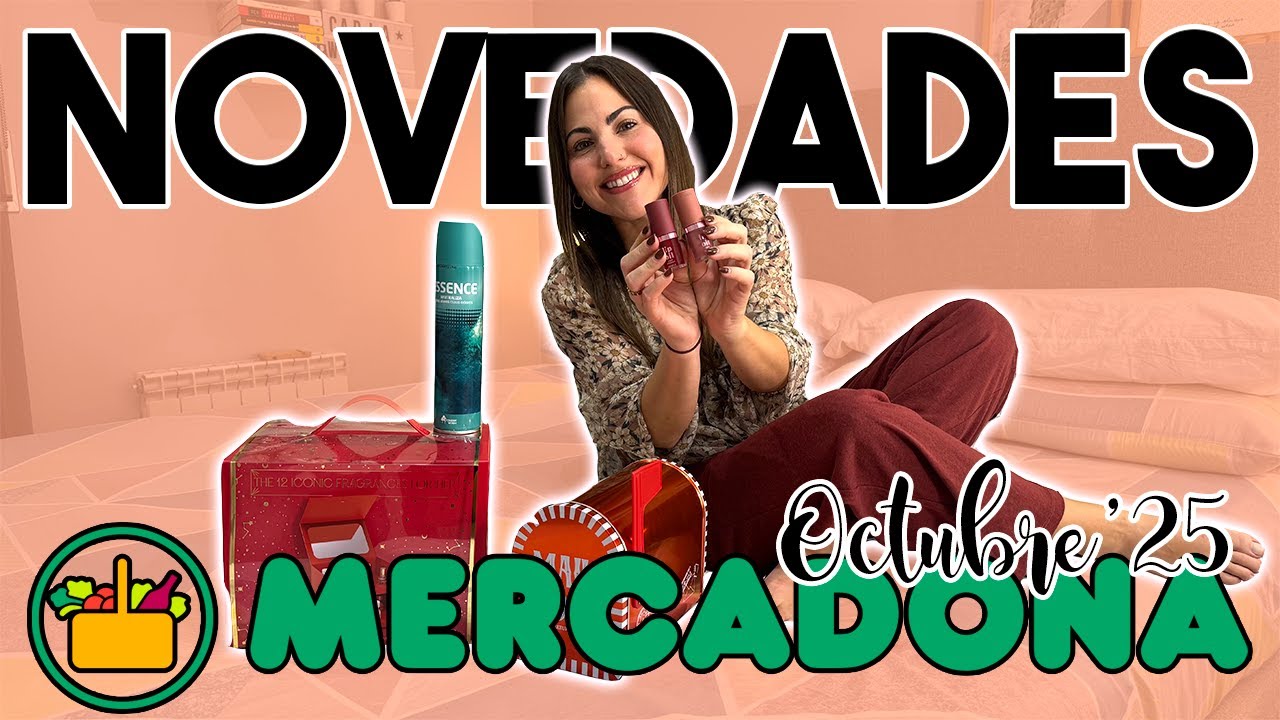 🔊PRUEBO NOVEDADES MERCADONA Oct'25! CON CLONES😱!! Glosses,Calendarios,Hogar y más!| Carla Wonderland