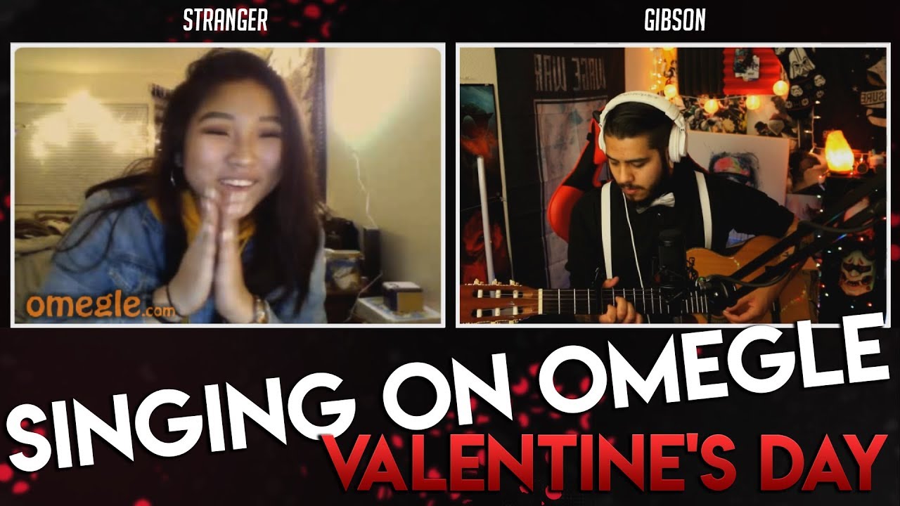 Valentine's Day on Omegle! - GREAT SINGING REACTIONS