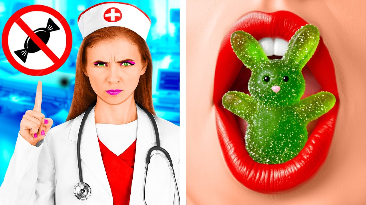 Come Intrufolare Il Cibo In Ospedale | Sfide Divertenti Fun Fun Challenge