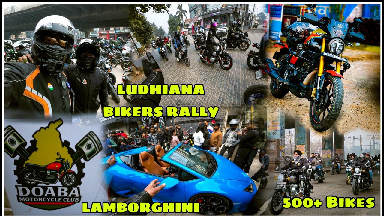 REVVING FOR CAUSE | BIKERS RALLY ORGANISED BY CCA SPS HOSPITAL LUDHIANA | 500+ BIKES |