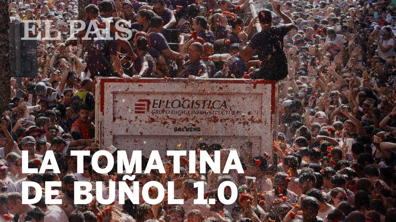 La Tomatina de Buñol 2018, en directo