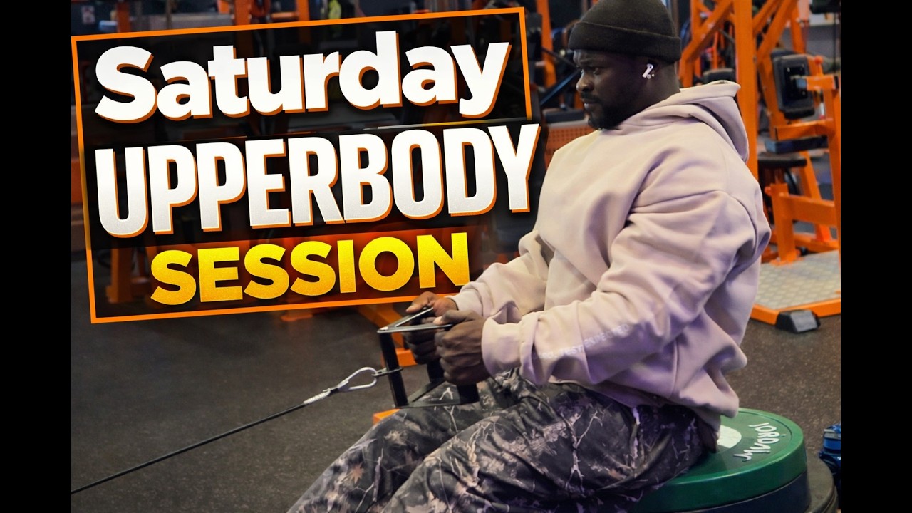 How I Spent My Saturday Afternoon| UpperBody Workout!!