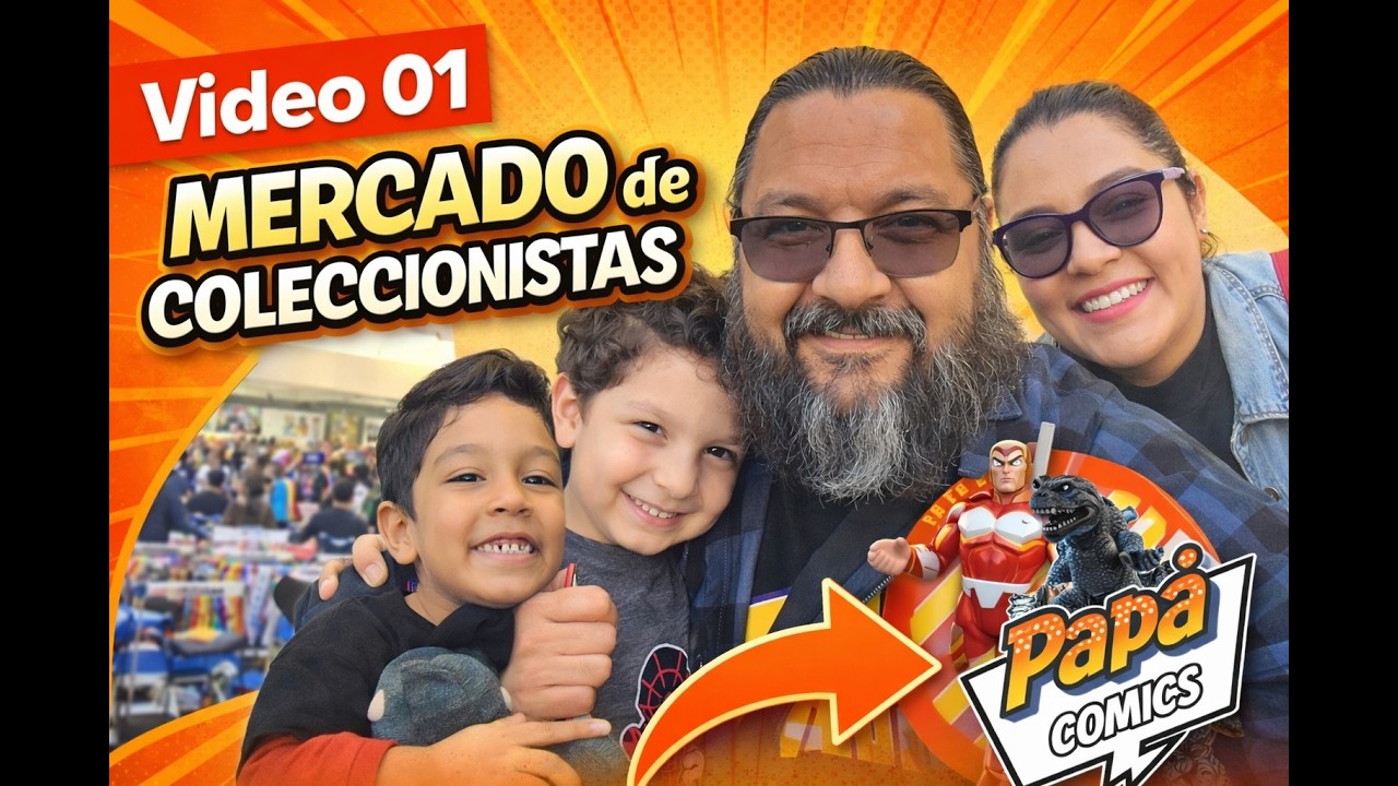 V1 - Fuimos al Mercado de Coleccionistas… así se vive una convención en familia