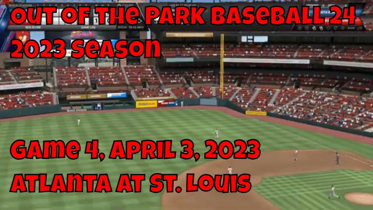 Out of the Park Baseball 24, повтор сезона 2023 года, Сент-Луис, игра 4