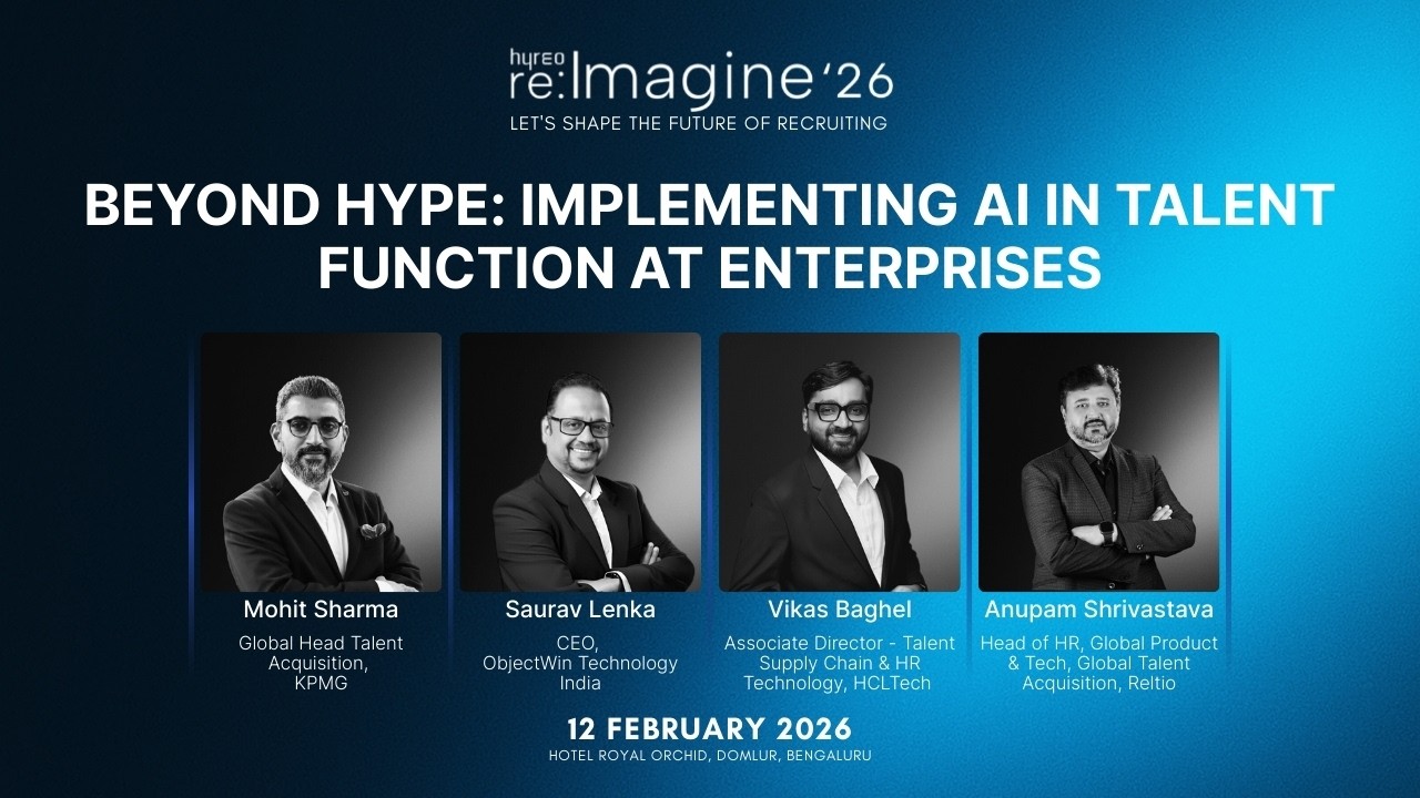Beyond Hype: Implementing AI in Talent functions | re:Imagine ’26 Panel | Hyreo