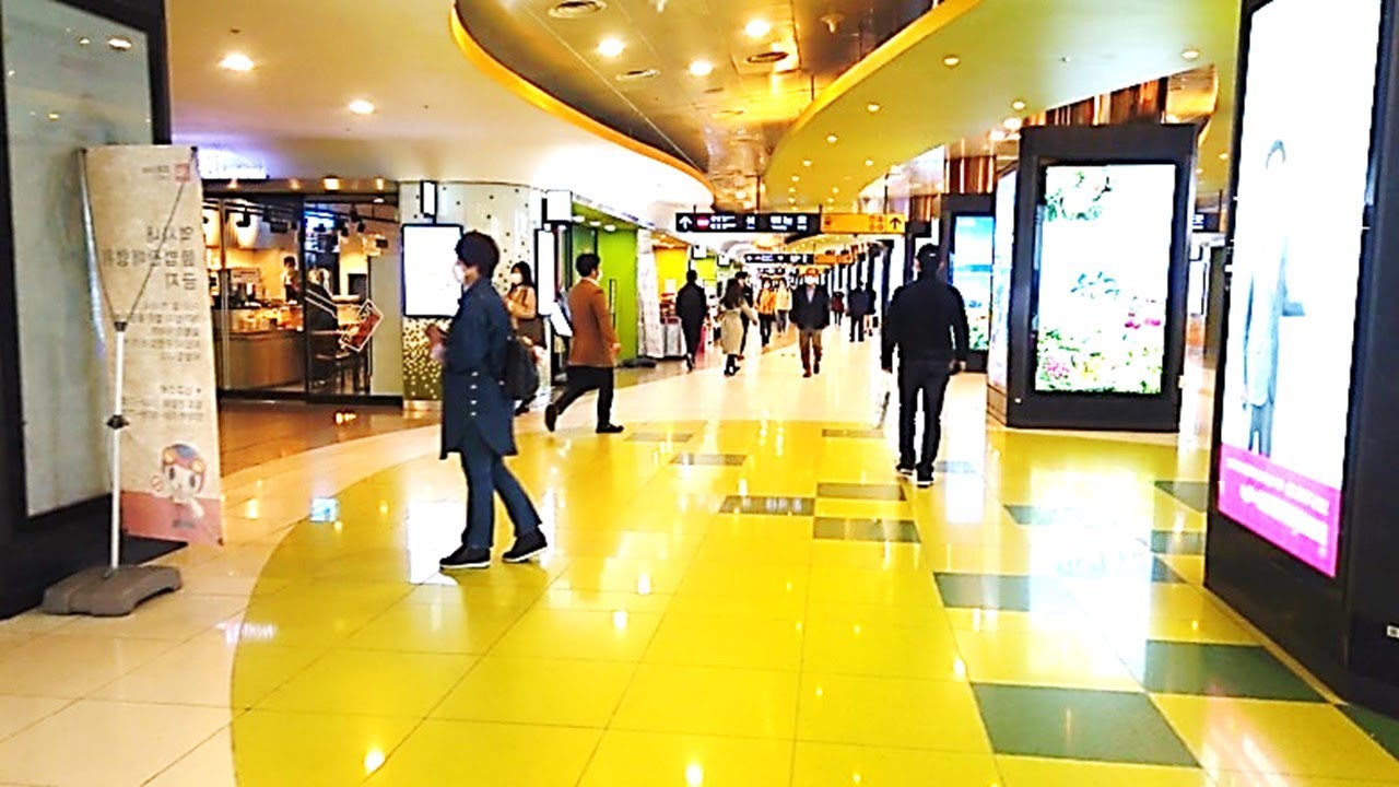 【4K】 4-0-0-1. Yangjae Subway Station Walk Tour, Seoul, Korea [Seocho-gu]┃양재역 걷기 [서초구]