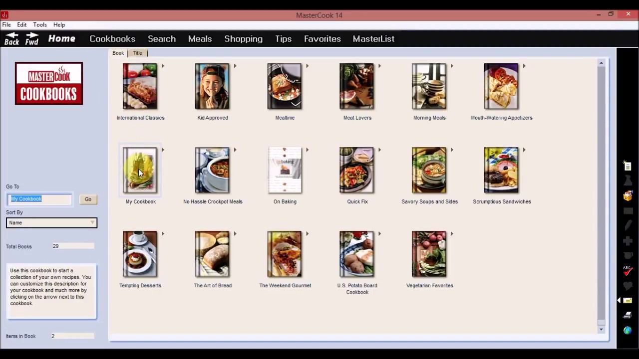 Calculating Costs of Recipes and Menus with MasterCook