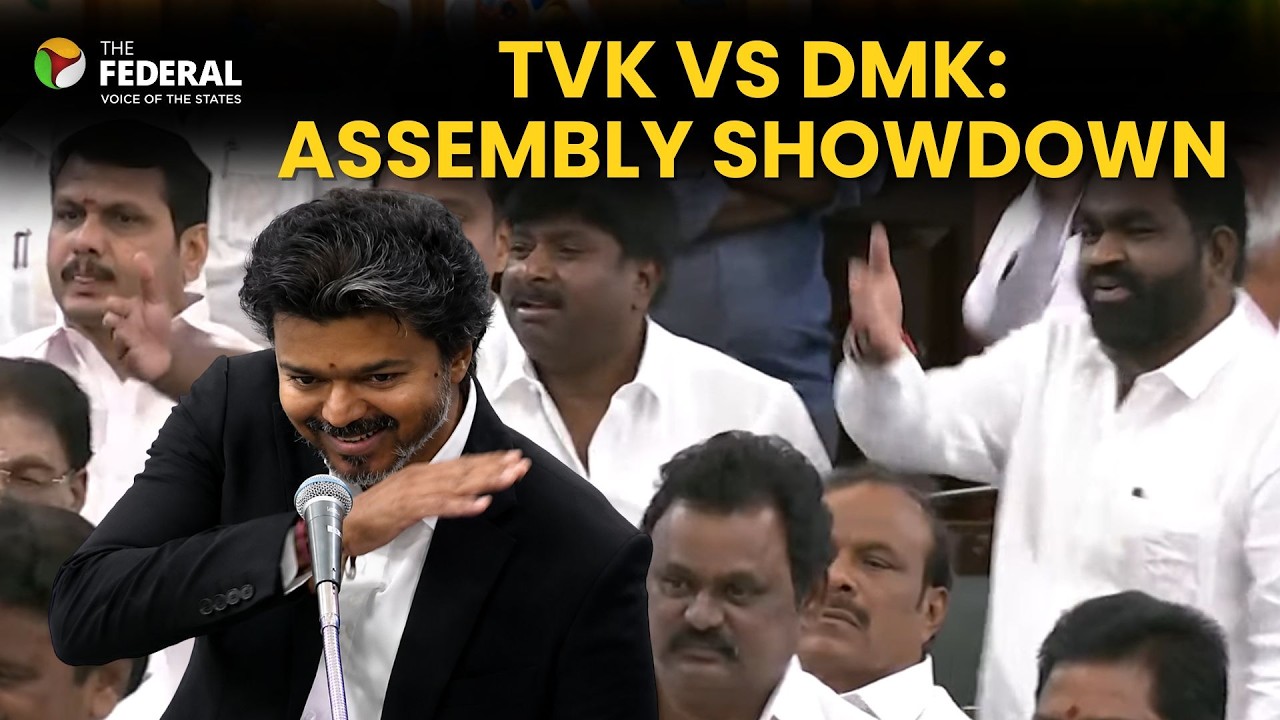 Assembly erupts as Vijay targets DMK, Opposition stages walkout