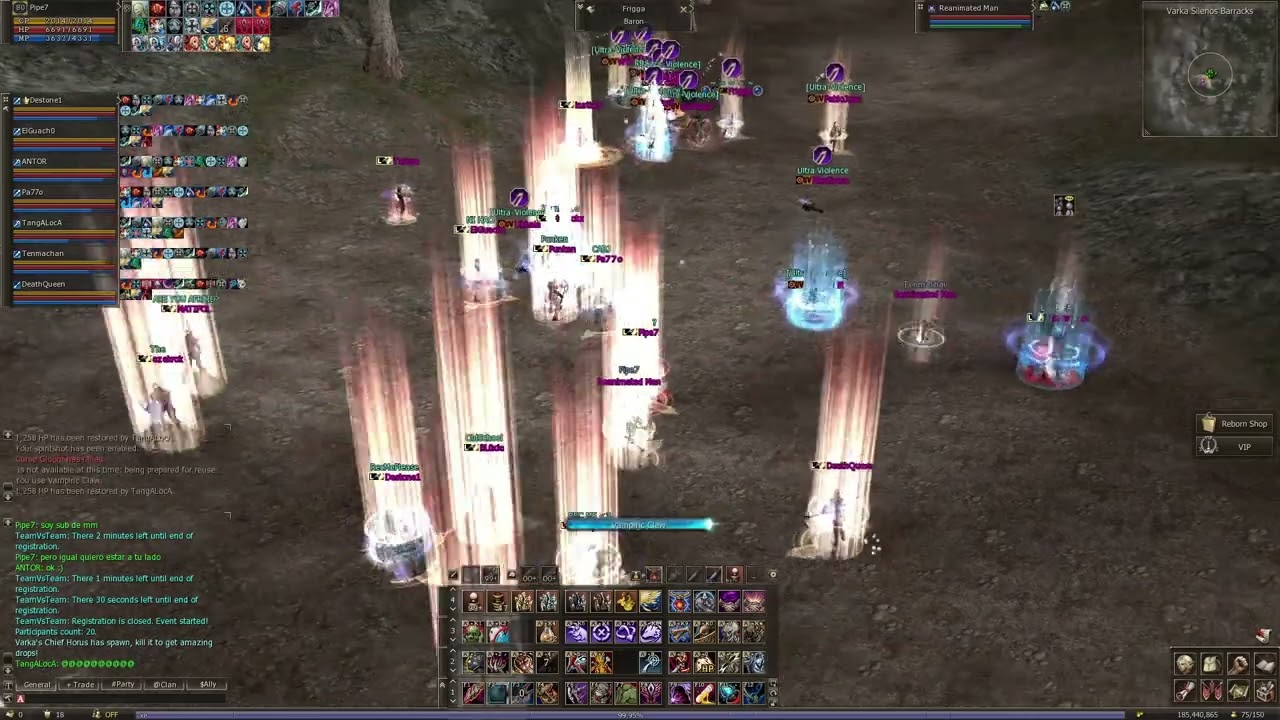 RESISTANCE VS LINKHALA L2 REBORN X10 ETERNAL INTERLUDE