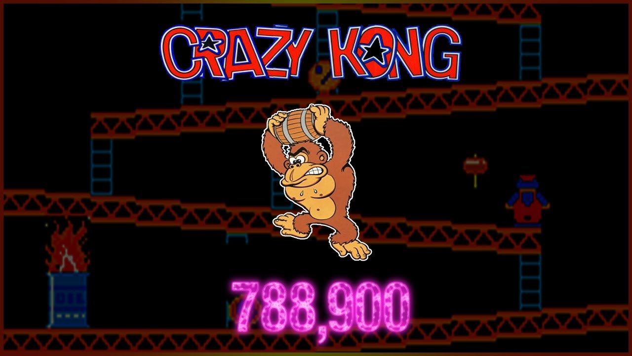 [Arcade Kill-Screen] Crazy Kong Part II クレイジーコング - 788,900