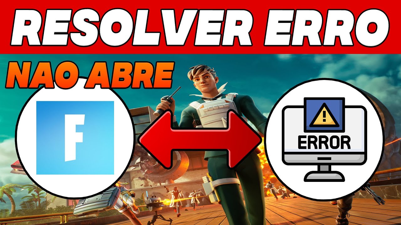 FORTNITE NÃO ABRE! - Como Resolver Erro do Fortnite Não Abre no PC 2026