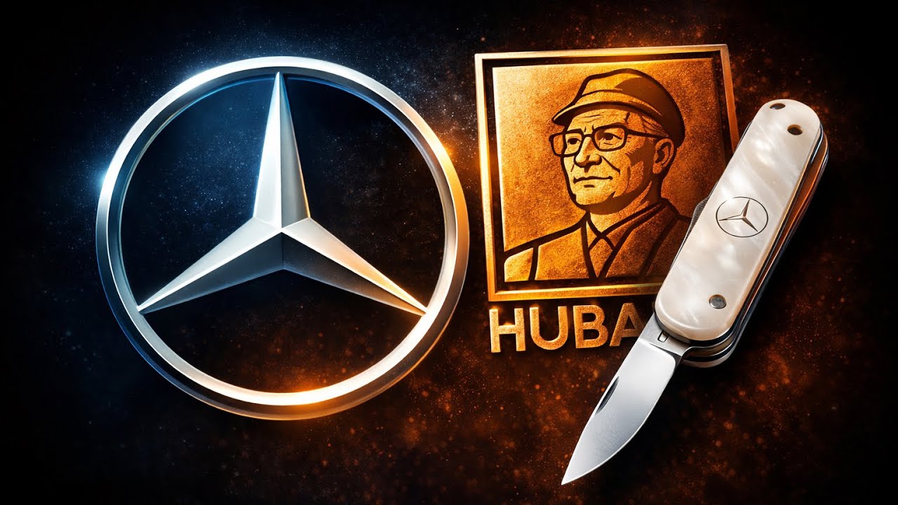 Складаний ніж: HUBA & Mercedes.