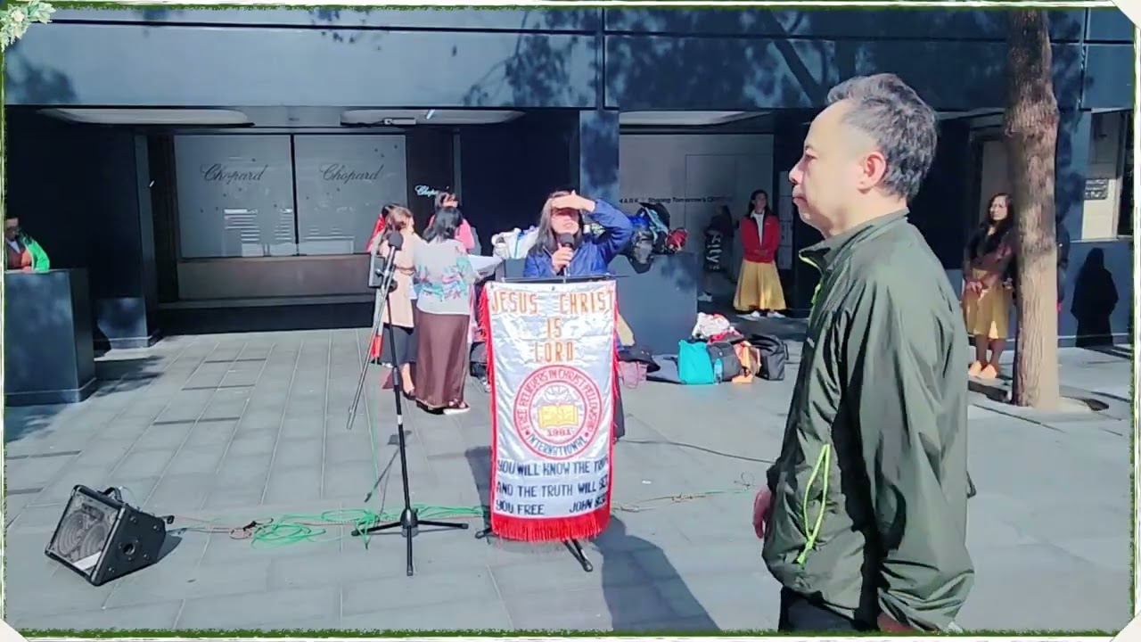 The Encounter of Samaritan Woman with Jesus- Street Preaching || Sis. Virgie Carinio