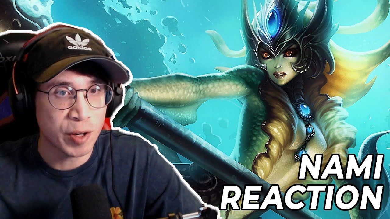 Arcane fan reacts to NAMI (Voicelines, Skins, & Story) | League of Legends