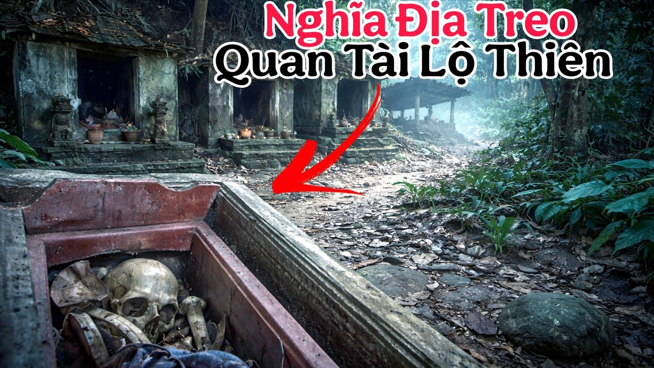 Ớn Lạnh Phát Hiện Bộ Xương Trong Khu Nghĩa Địa Treo, Nơi Cấm Người Lạ Xâm Nhập | Cảnh Tê 