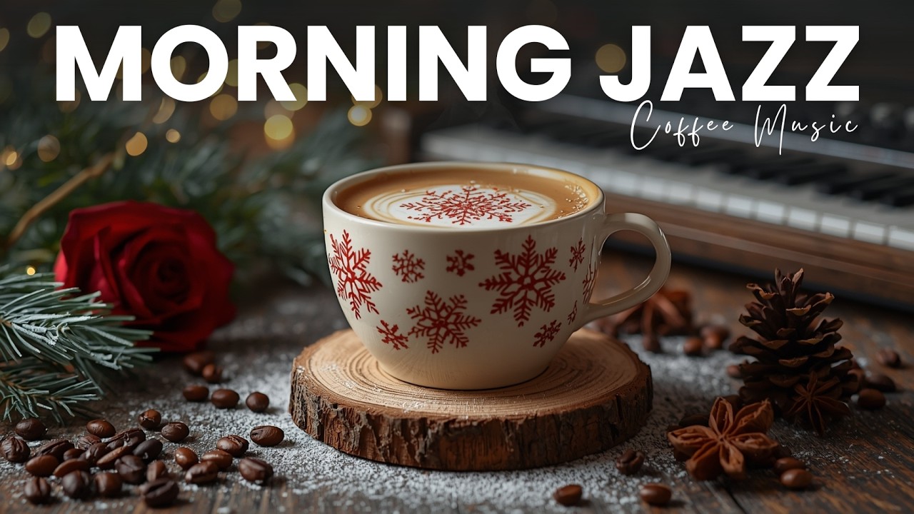 Gentle Morning Coffee Jazz ☕ Cozy Bossa Nova & Elegant Café Music for Calm Focus & Positive Vibes