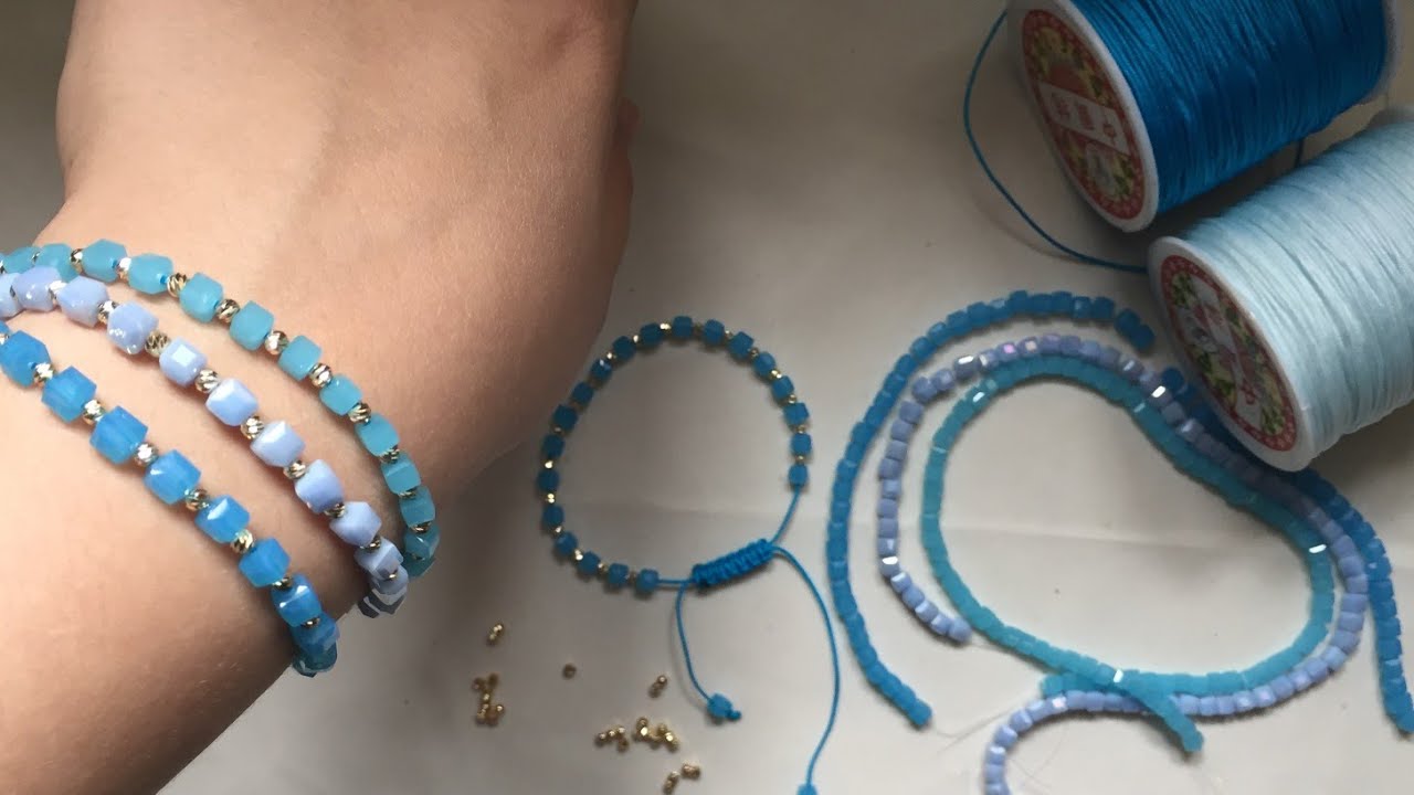 Yeni başlayanlar üçün 19muncuqlu pandora qolbaq hazirlanması. pandora qolbaq Dorika muncuqdan qolbaq