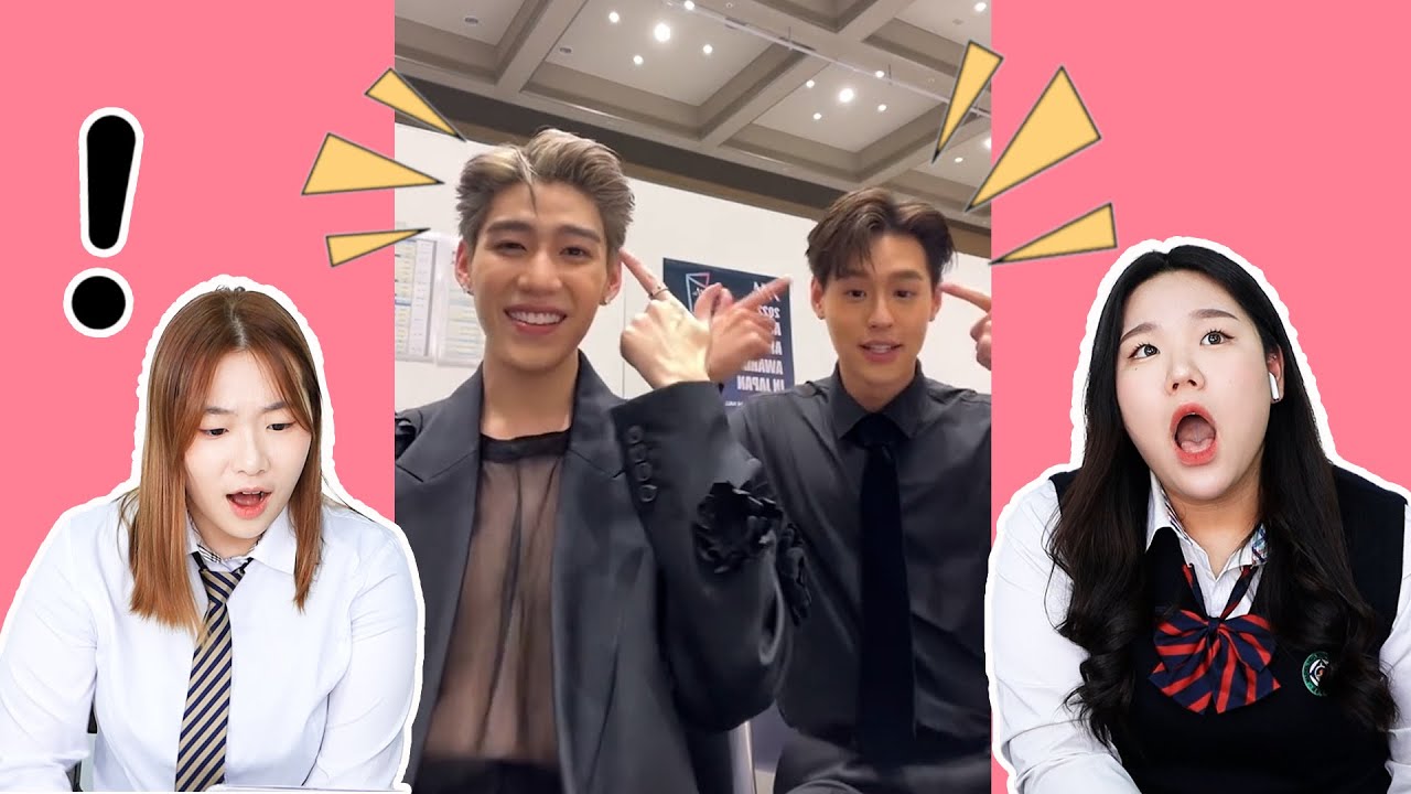 นักเรียนหญิงเกาหลีประหลาดใจที่เห็นคู่ไทย BL BKPP | Korean Reacts To Billkin & PPKrit