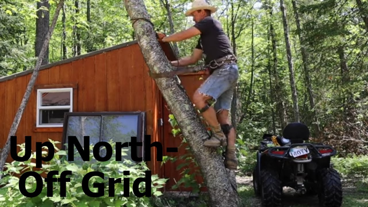 I survived the widow makers at my weekend homestead! Welcome to my off grid cabin in the woods