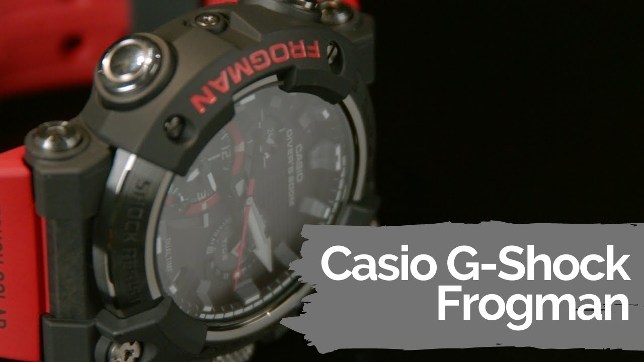 Casio G-Shock Frogman 2020 - GWF-A1000