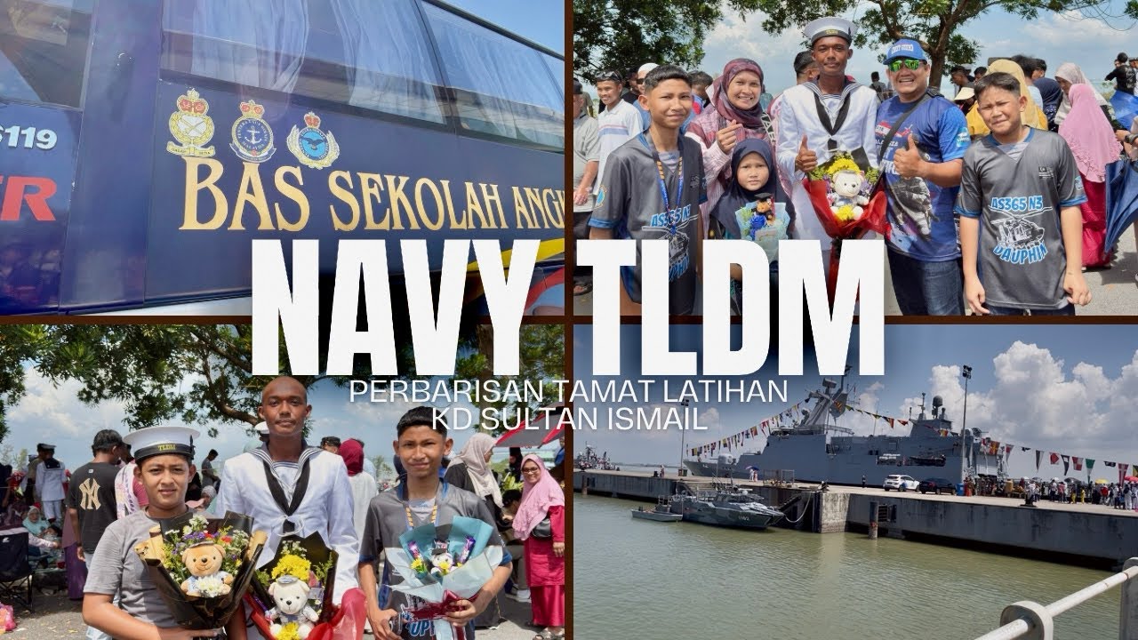 NAVY TLDM PERBARISAN TAMAT LATIHAN PARAJURIT MUDA TLDM KD SULTAN ISMAIL VLOG #tldm