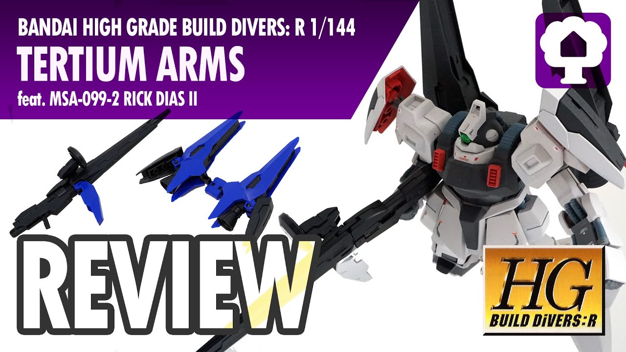 HGBD:R 1/144 Tertium Arms Review - Hobby Clubhouse | Build Divers & Z Gundam Gunpla Builds
