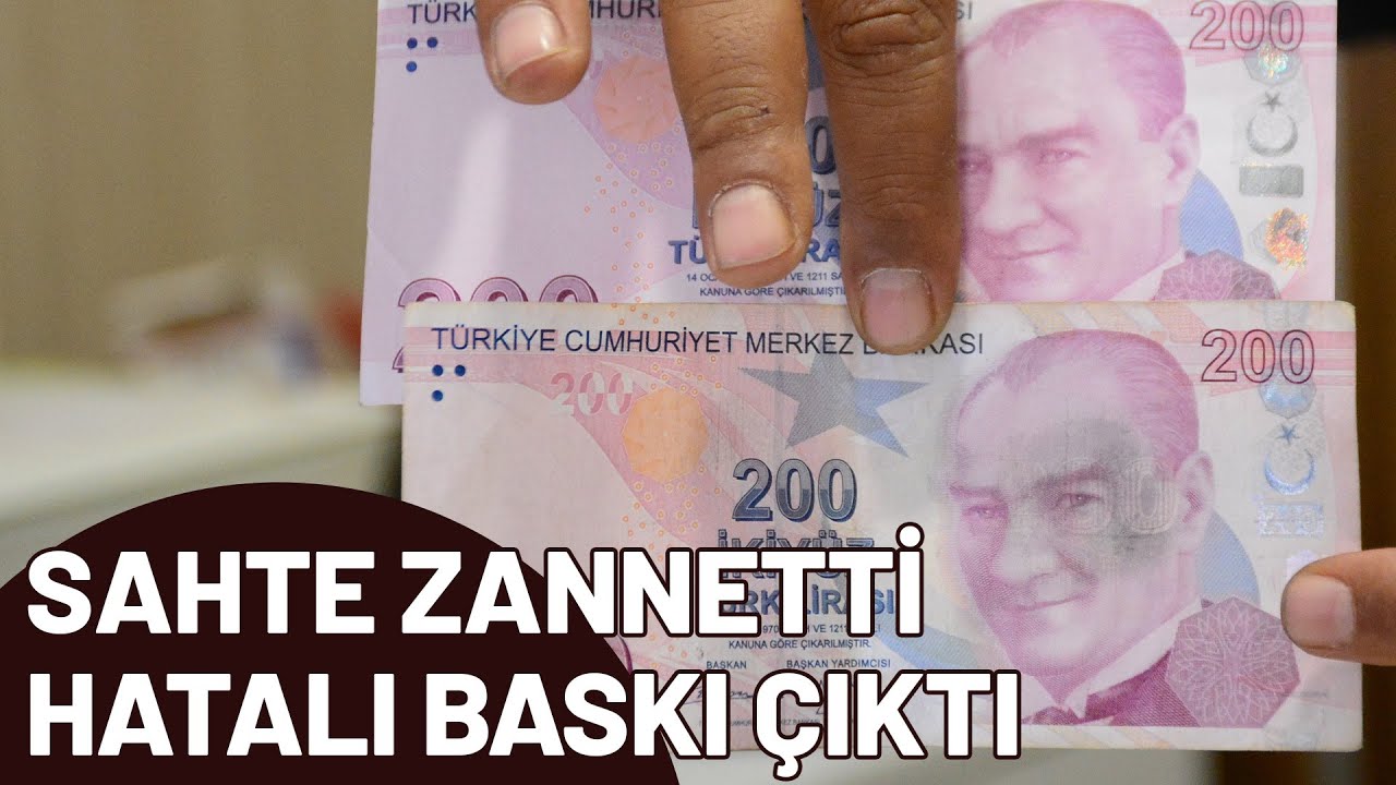 Sahte Zannettiği Para Hatalı Baskı Çıktı, Koleksiyoncular Peşine Düştü