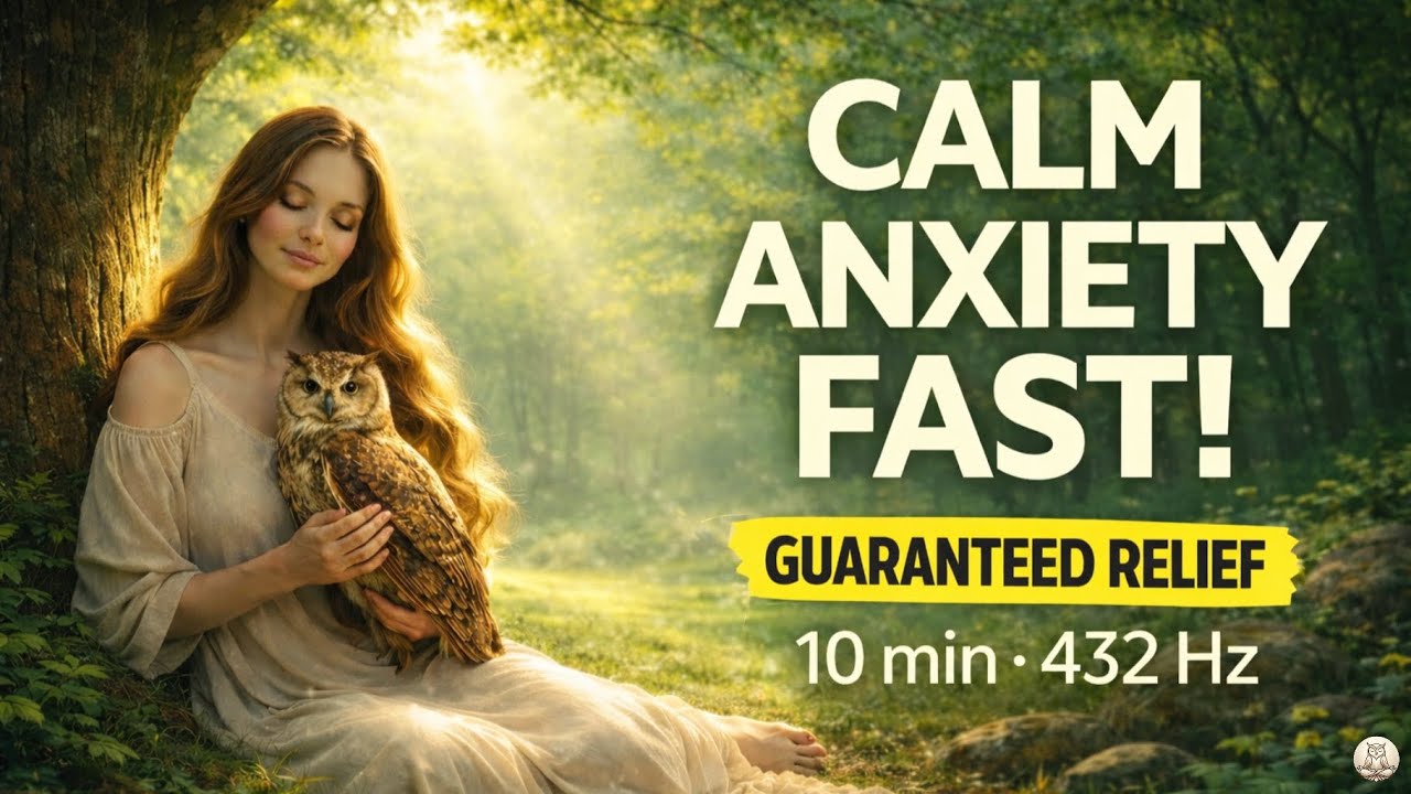 10 Minute Anxiety Relief | Calm Your Nervous System Fast (432 Hz)