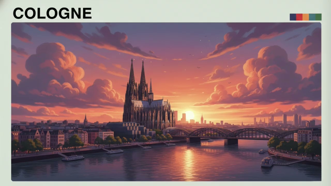 JazzHouse Mix 2026 | (Gothic Glow) BOLDEN, BERLIOZ, DUBLON Set | Elegant Rhine Sunset