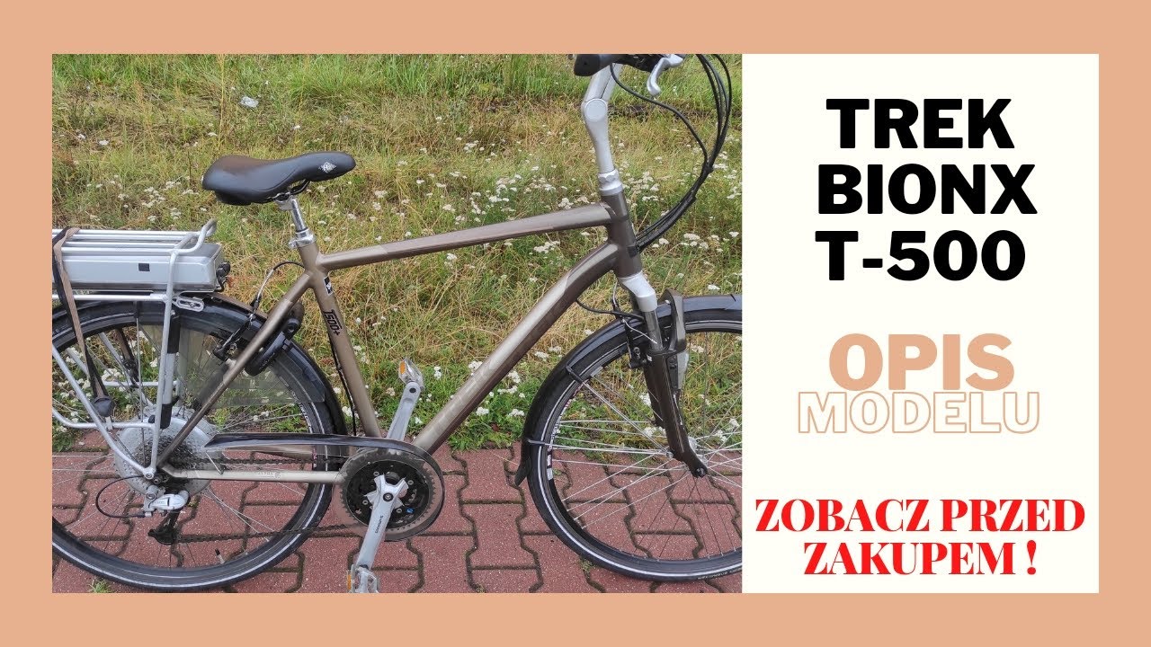 Odblokowany rower elektryczny TREK T-500 48V ❗ system BIONX/ opis roweru, zalety, wady/ do 45kmh
