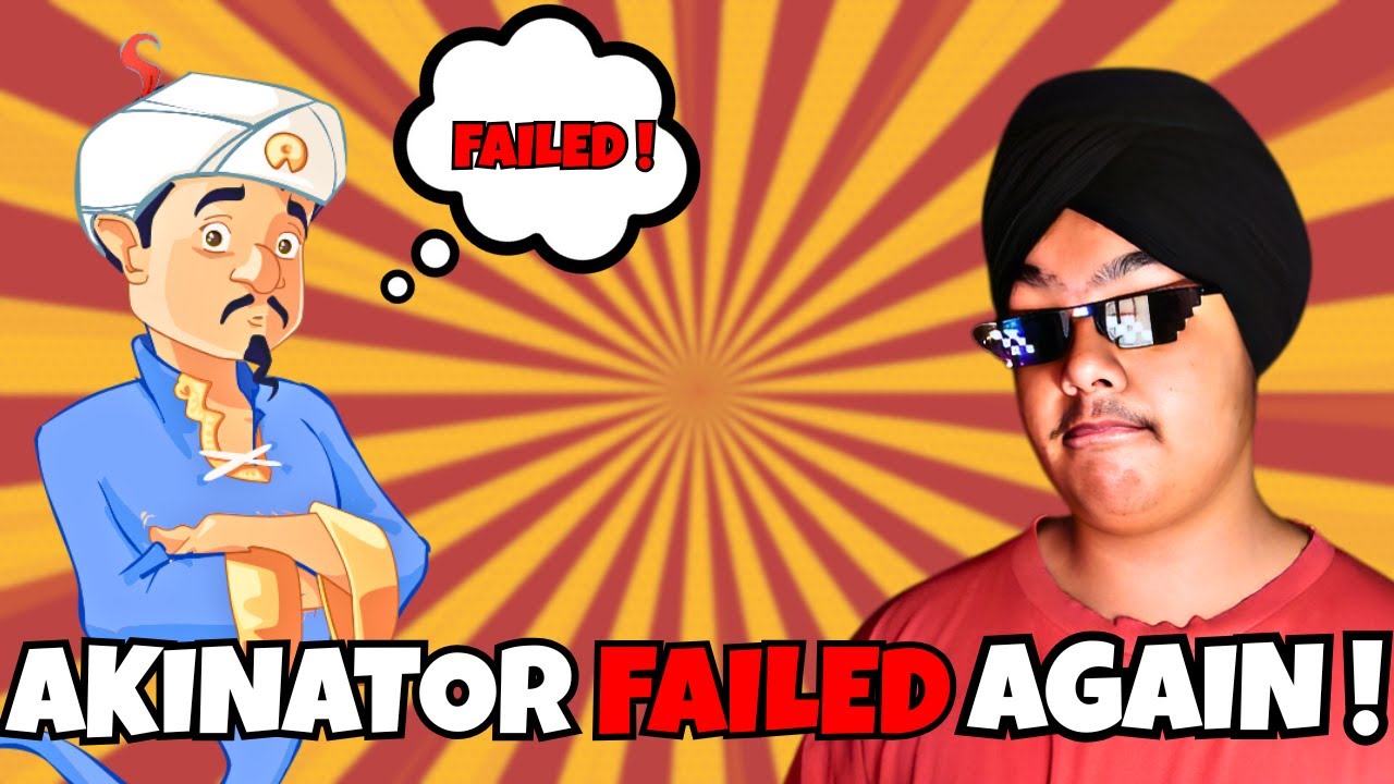 Akinator Failed TWICE to Guess Who I Am?