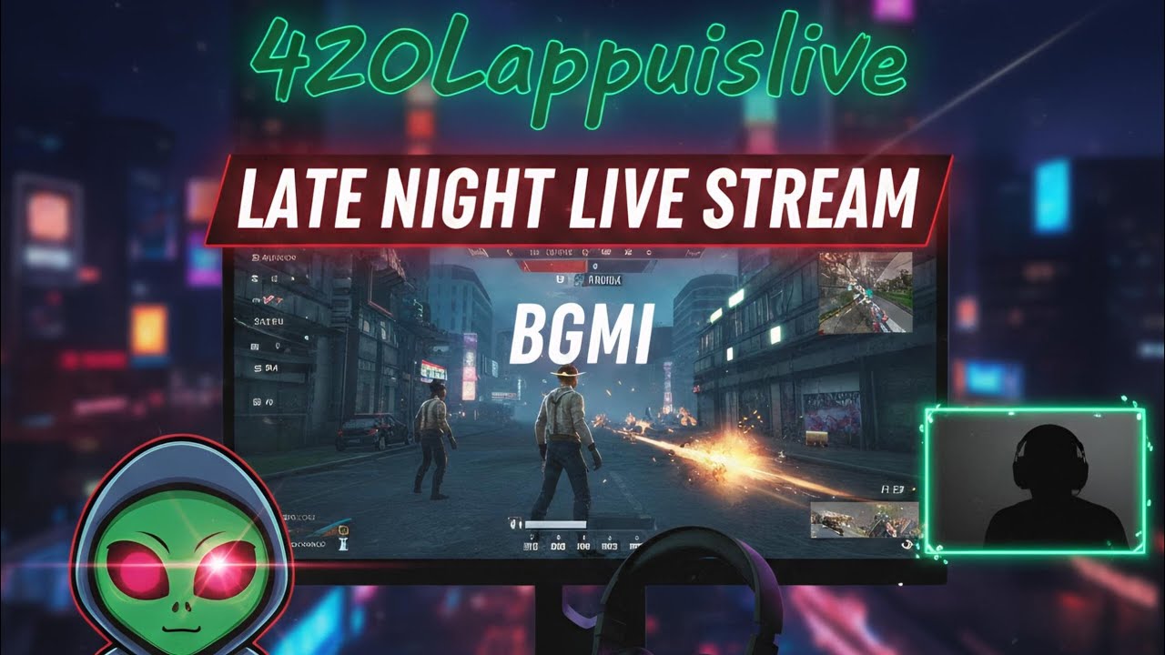 420LAPPUSLIVE 🔥 BGMI LIVE 🔴| Aaj raat sbko hila denge