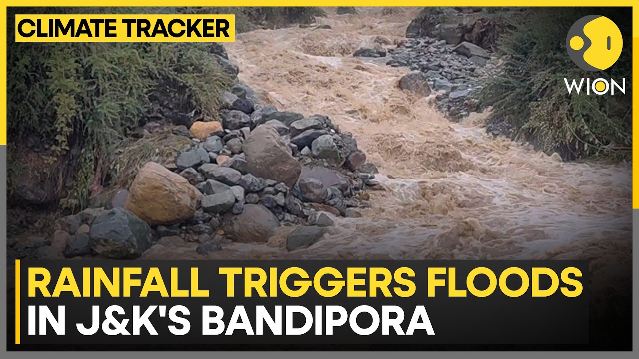 J&K Floods: Rain Alert Issued After Flooding in North Kashmir | WION Climate Tracker