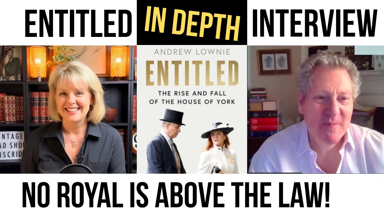 Uncovering SECRETS ⚠️ ENTITLED With Author Andrew Lownie & Shauna Kay #andrewlownie #vintagereadshow