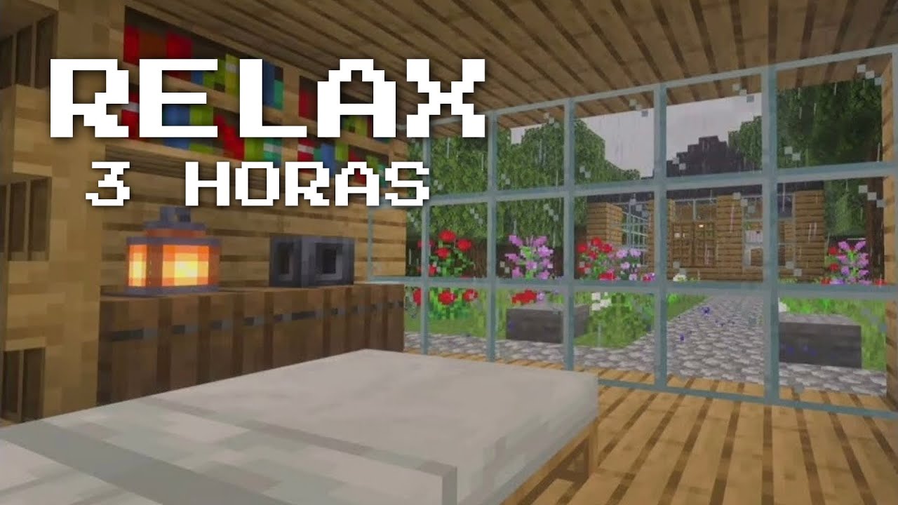 Lluvia: Solo sonidos de lluvia en Minecraft