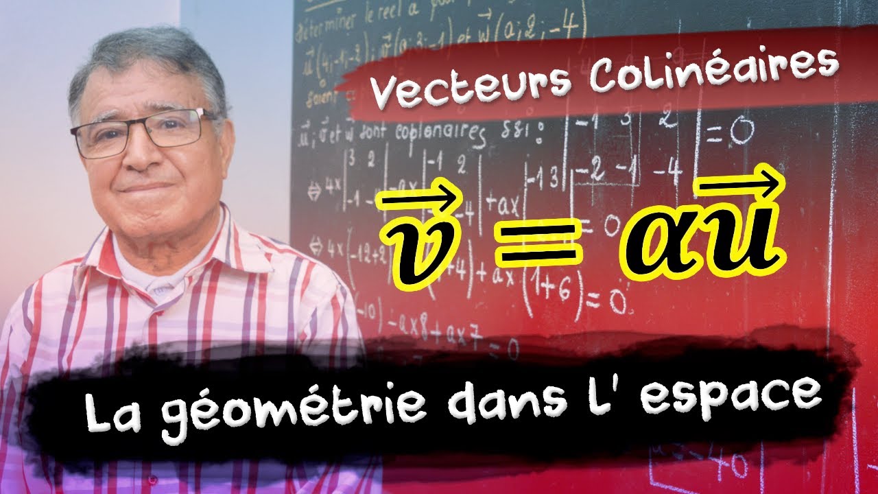 Vecteurs colinéaires - La géométrie dans l'espace