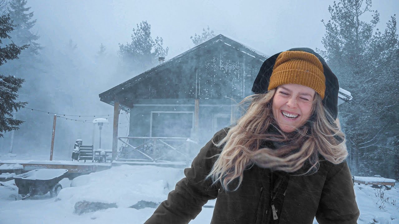 Polar Vortex Hits Our Cabin -40 ￼