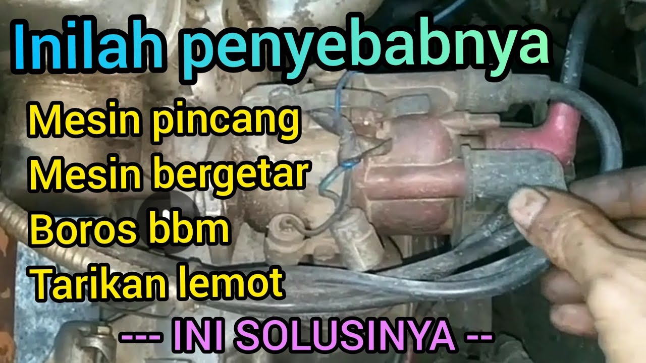 Mengatasi mesin pincang dan bergetar carry extra