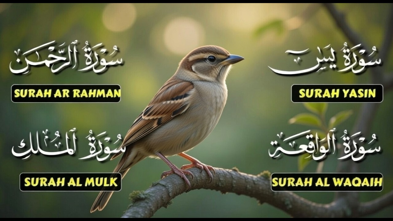 Very Nice Voice – Surah Yaseen | Ar-Rahman | Al-Waqiah | Al-Mulk | Reciter Ahmed Ibrahim