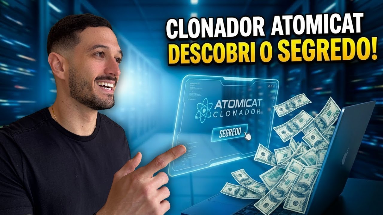 Eu Testei e Descobri o SEGREDO do Clonador da ATOMICAT!