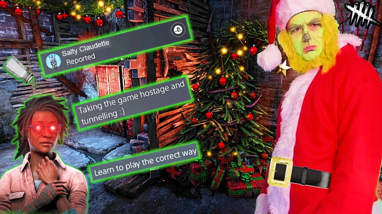 Getting Salt As THE GRINCH - Dead By Daylight